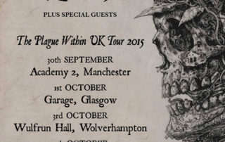 Paradise Lost uk tour 2015